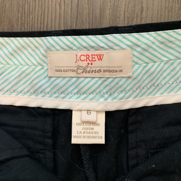 J.Crew Chino Shorts Black - Picture 2 of 2